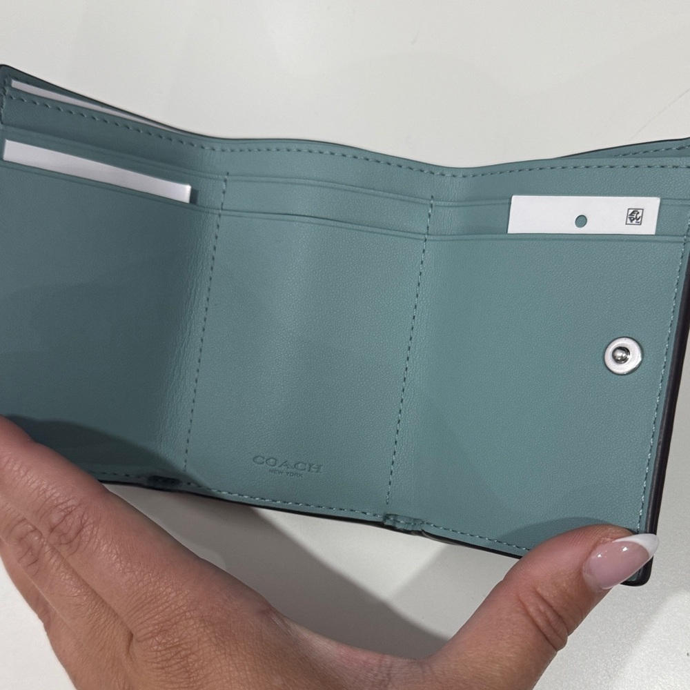 Coach Blue Leather Phone Holster - Picture 2 of 5